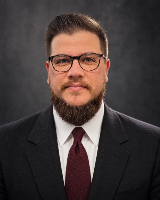 Aaron Rountree, formal portrait